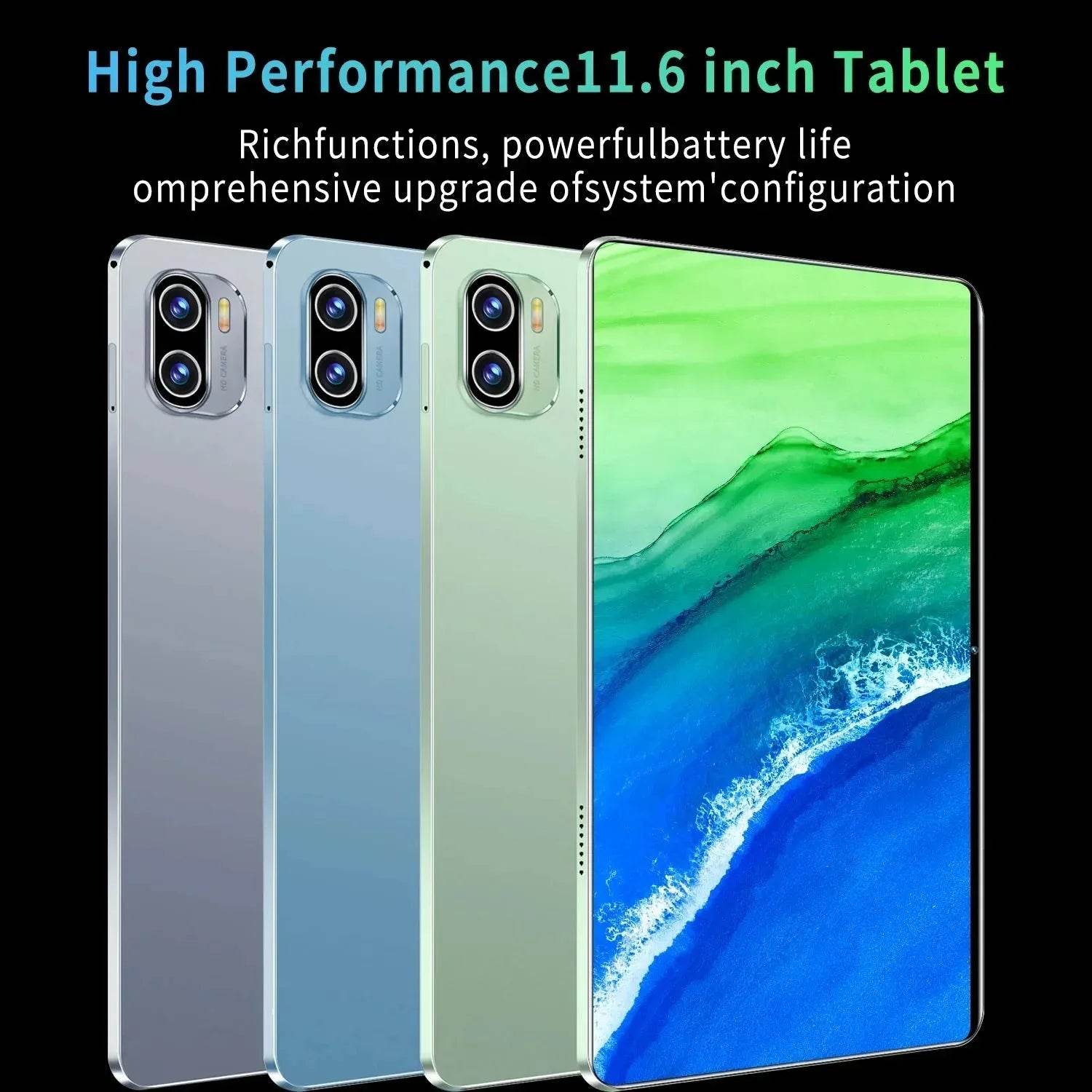 Tablet 2025 New 5G 11.6 inch Android 13.0 Phablet MTK6797 - Loja Manuel Coelho