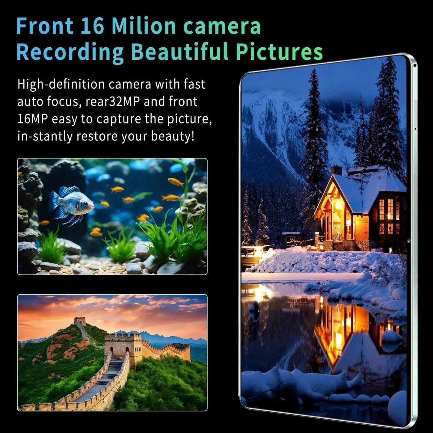 Tablet 2025 New 5G 11.6 inch Android 13.0 Phablet MTK6797 - Loja Manuel Coelho