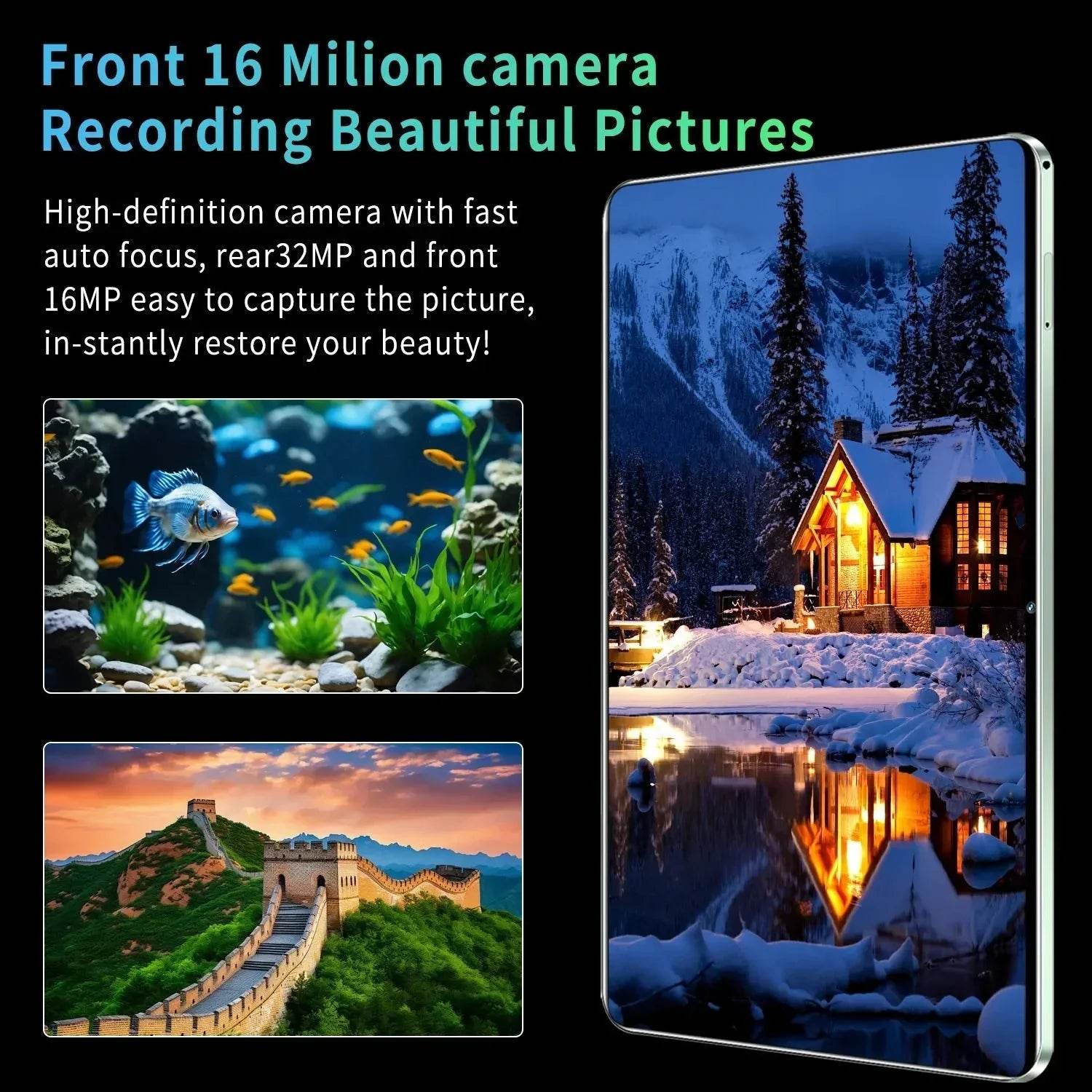 Tablet 2025 New 5G 11.6 inch Android 13.0 Phablet MTK6797 - Loja Manuel Coelho