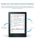 K8 Novo Kindle Migu Versão Online Versão K6 558 Tela de Tinta Leitor de Livros Elétrico