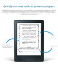 K8 Novo Kindle Migu Versão Online Versão K6 558 Tela de Tinta Leitor de Livros Elétrico