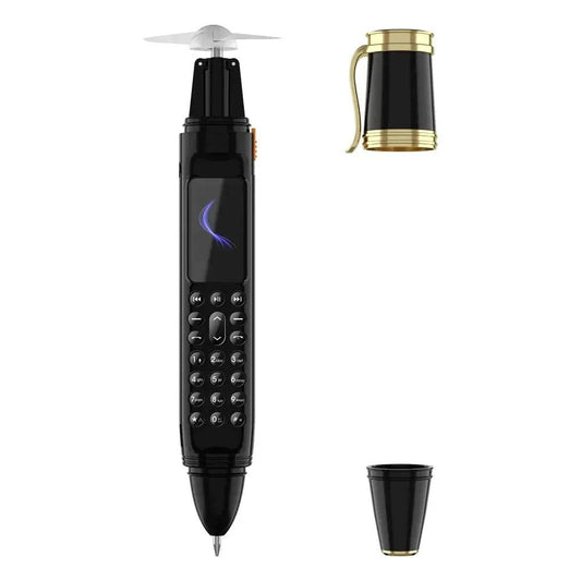 SERVO K07 Plus mini Mobile Phone Pen Dual SIM Camera Fan Bluetooth - Loja Manuel Coelho