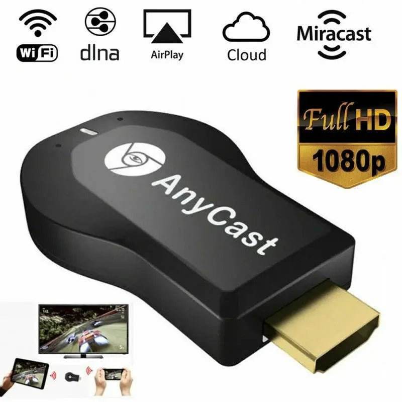 4K WiFi Display TV Dongle Receiver - M2 Plus HDMI Stick - Loja Manuel Coelho