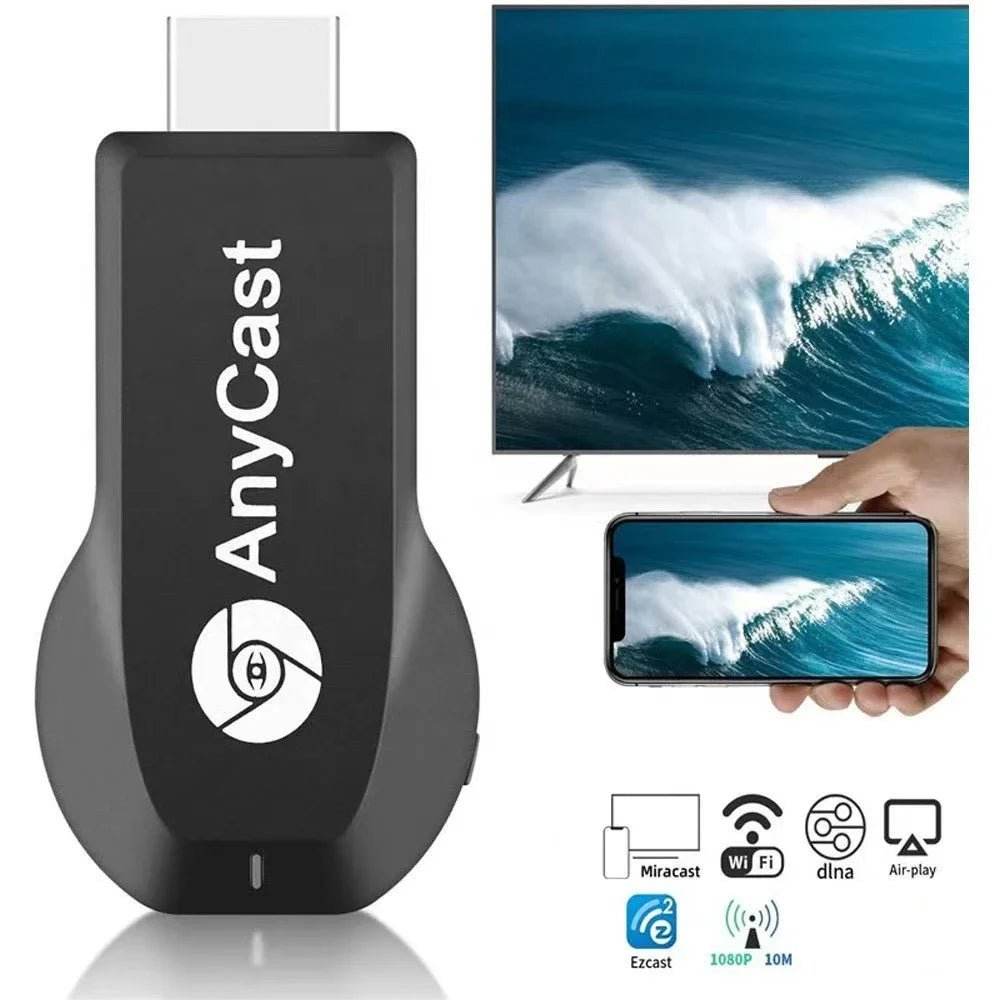 4K WiFi Display TV Dongle Receiver - M2 Plus HDMI Stick - Loja Manuel Coelho