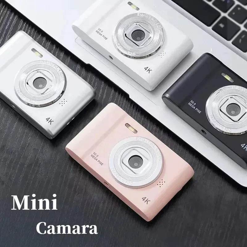 4K Digital Camera Travel Selfie Camara 50 Megapixels H2.4inch Screen - Loja Manuel Coelho