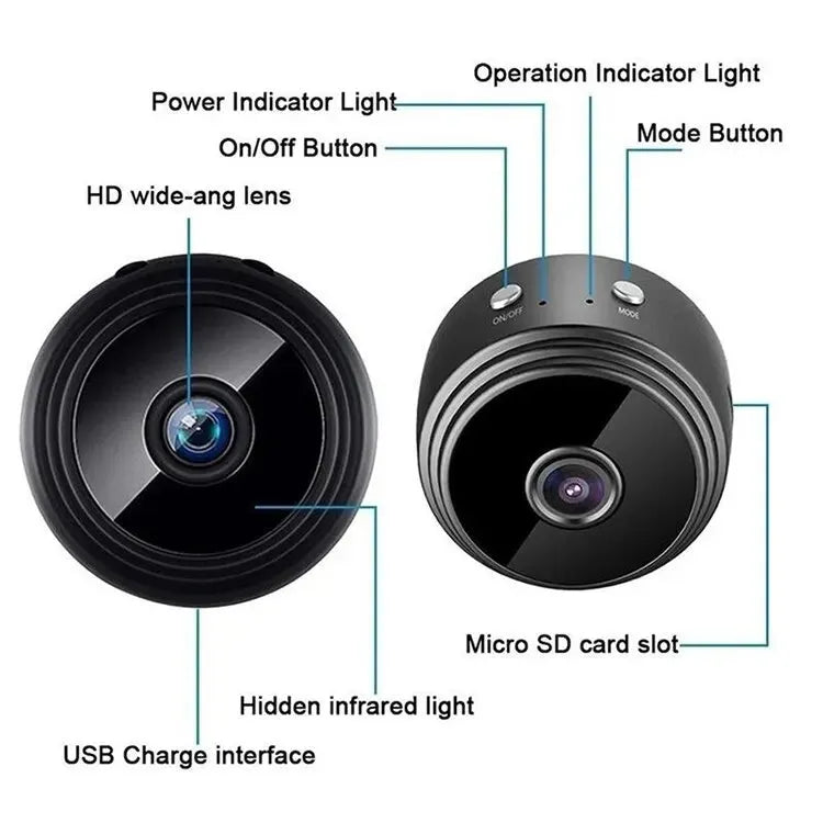 A9 Mini Camera WiFi Wireless Security Protection Remote Monitor Camcorders