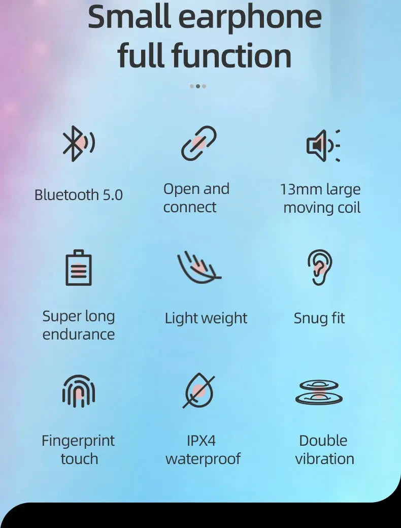 Lenovo LP40 Wireless Bluetooth Earphones TWS Touch Control Headset
