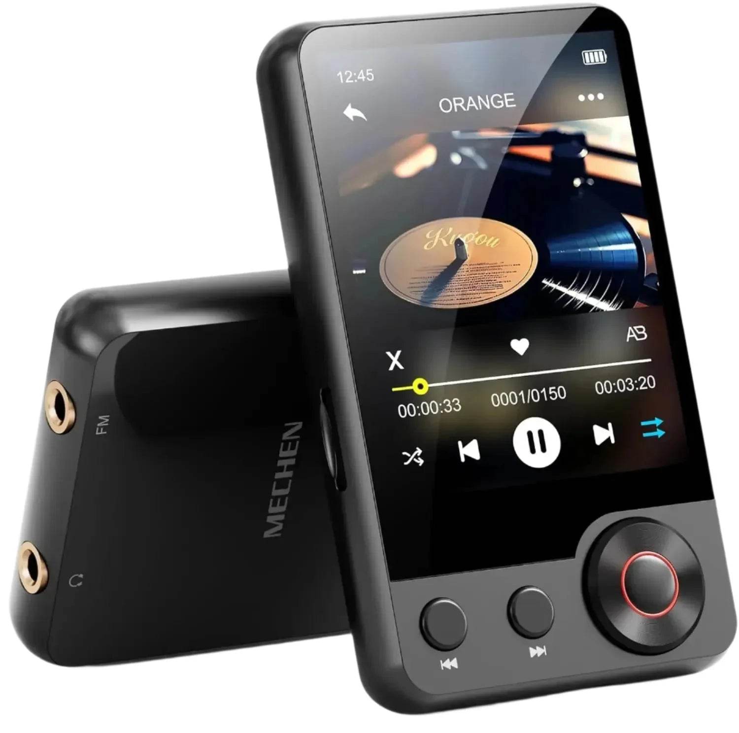 MECHEN 128GB MP3 Player with Bluetooth 5.3, 2.4’ Portable Full Touchscreen Music Player - Loja Manuel Coelho