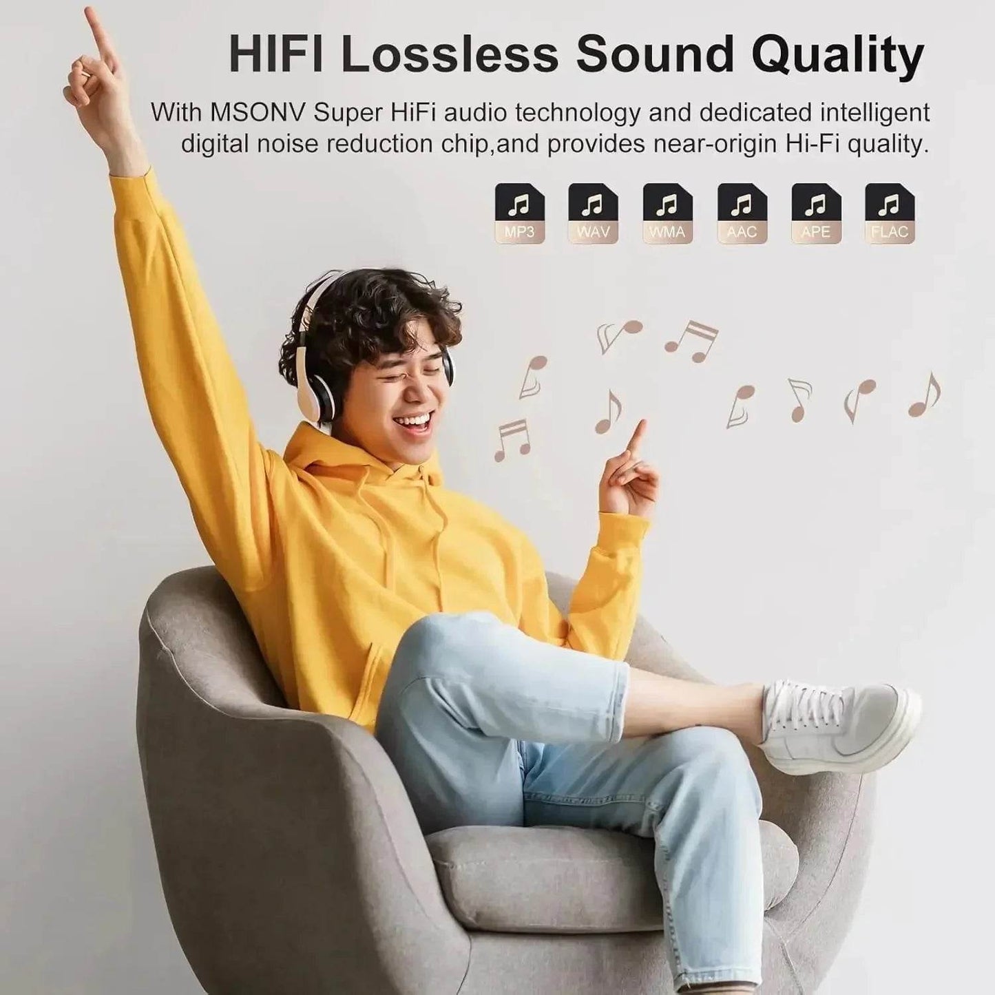 MECHEN 128GB MP3 Player with Bluetooth 5.3, 2.4’ Portable Full Touchscreen Music Player - Loja Manuel Coelho