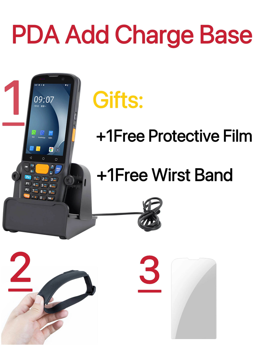 8Core Megapixel Scanner IP67 Handheld Terminal - Loja Manuel Coelho