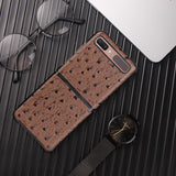 Camel Pattern Business Leather Case Folding Protective Cover Phone Case