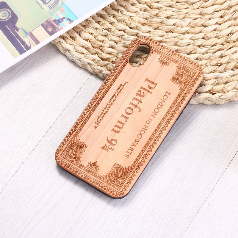 Wooden phone case