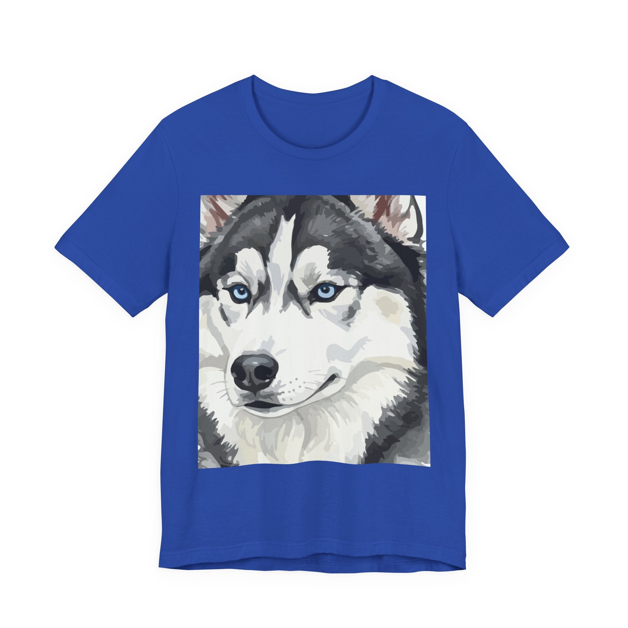 Husky Print Tee | Dog Lover Gift, Casual Wear, Birthday Present