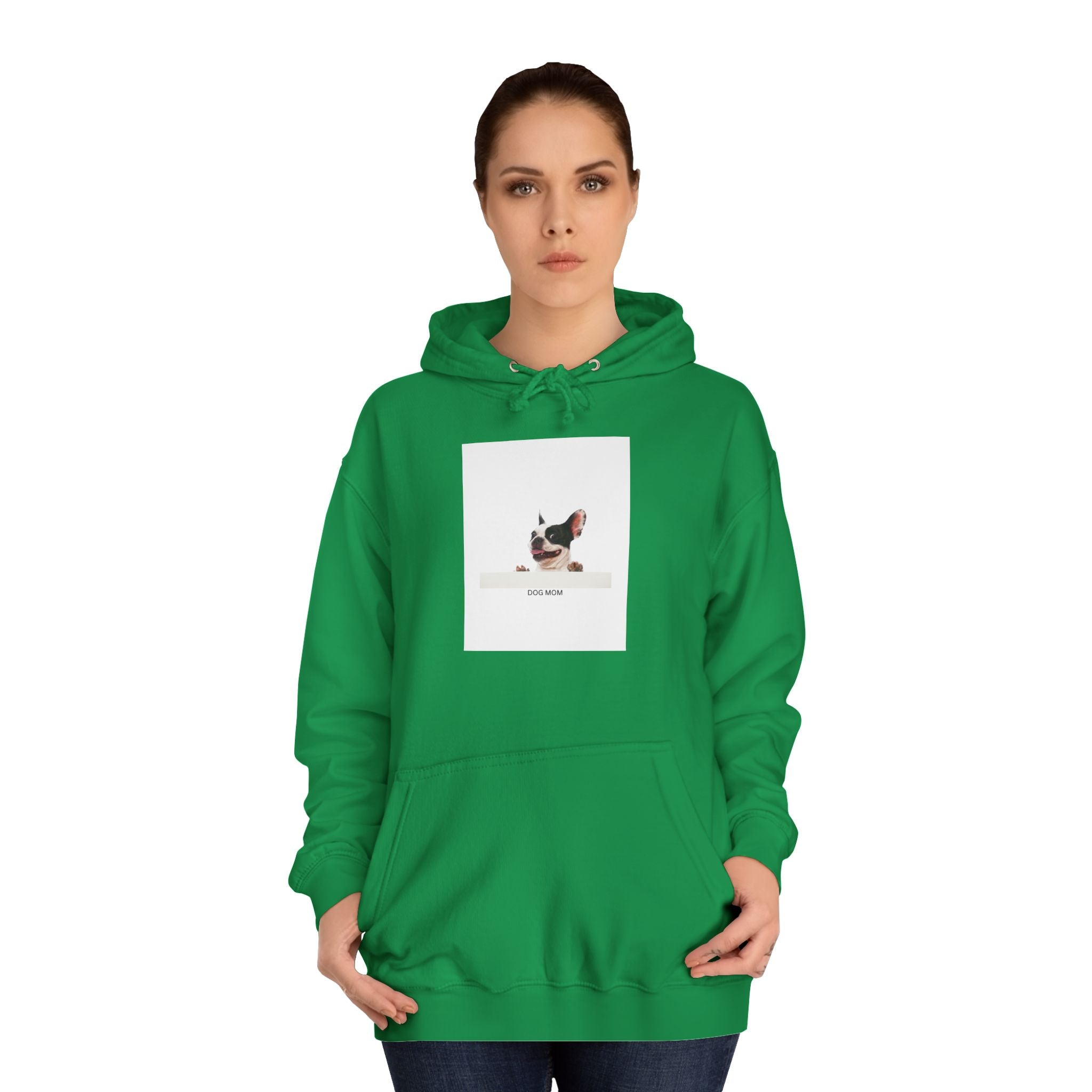 Unisex College Hoodie with Creative Design