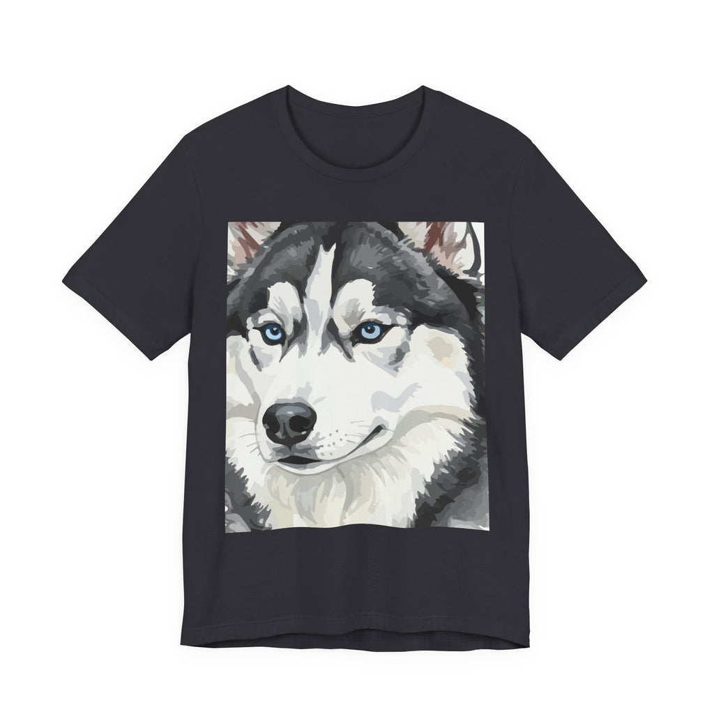 Husky Print Tee | Dog Lover Gift, Casual Wear, Birthday Present