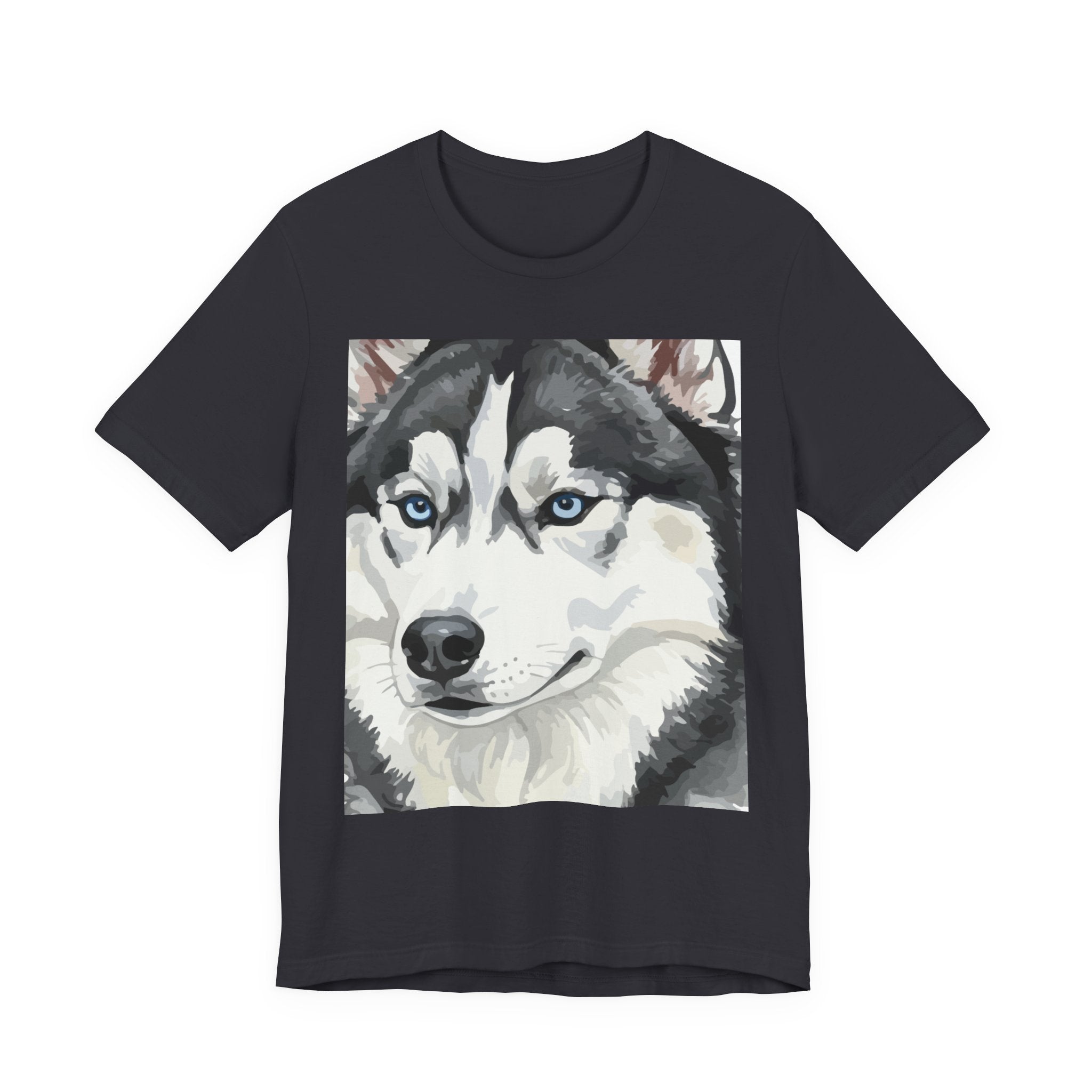 Husky Print Tee | Dog Lover Gift, Casual Wear, Birthday Present