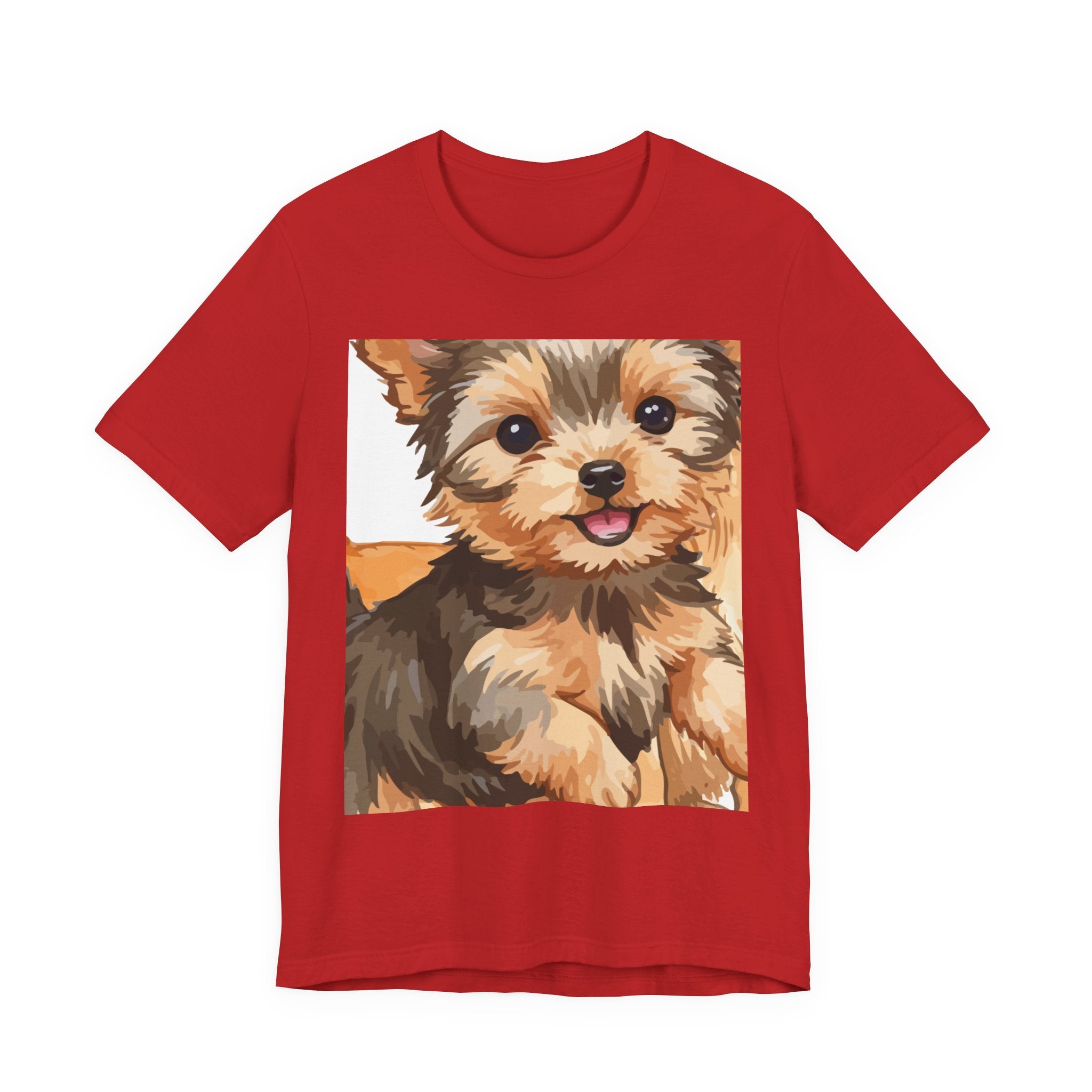 T-shirt com estampa de cachorrinho fofo, presente para amantes de animais de estimação, t-shirt com tema de cão