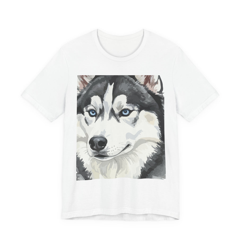 Husky Print Tee | Dog Lover Gift, Casual Wear, Birthday Present