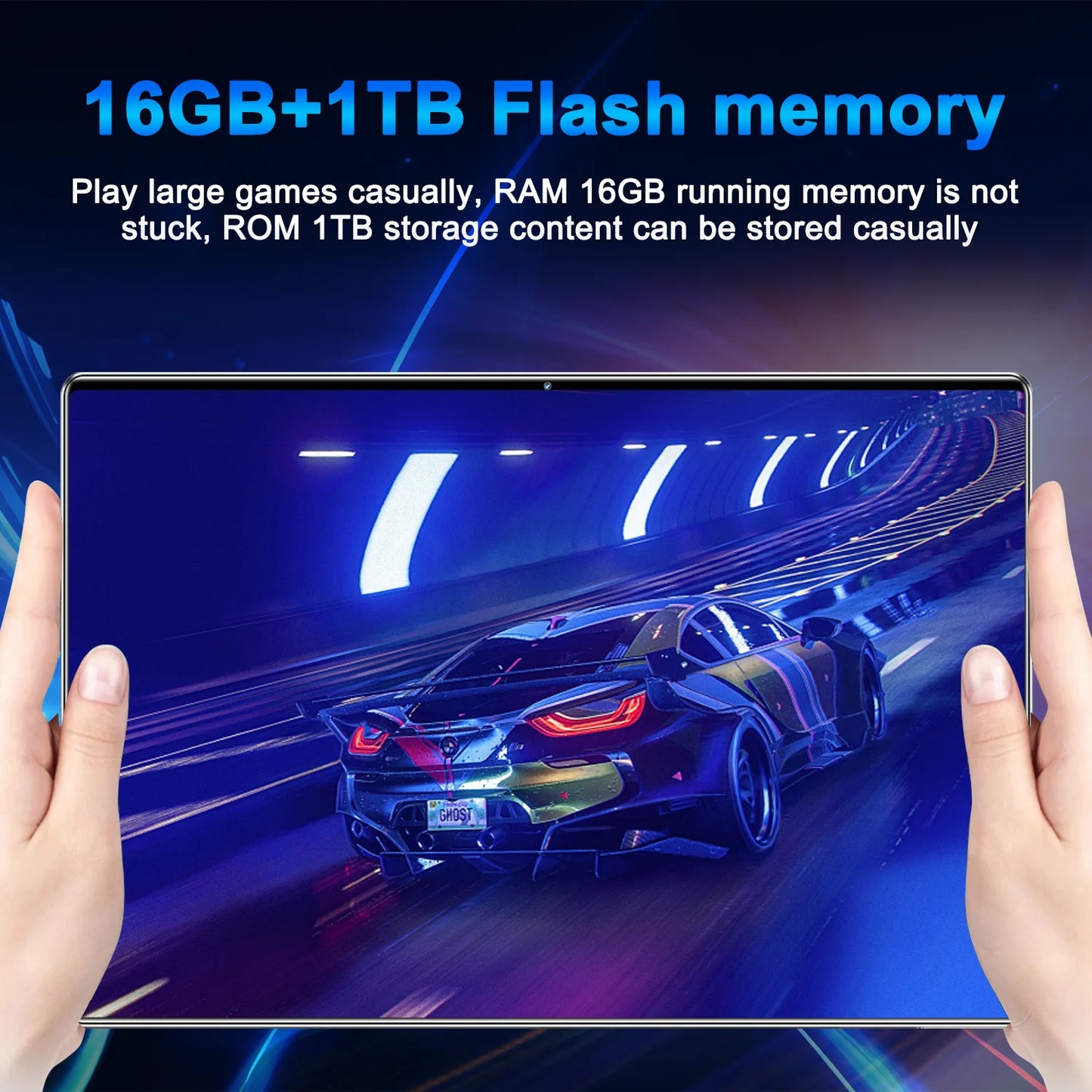 2025 New 5G Tablet 10.36Inch Android 13.0 Tablet MTK6797 16GB RAM 1TB ROM
