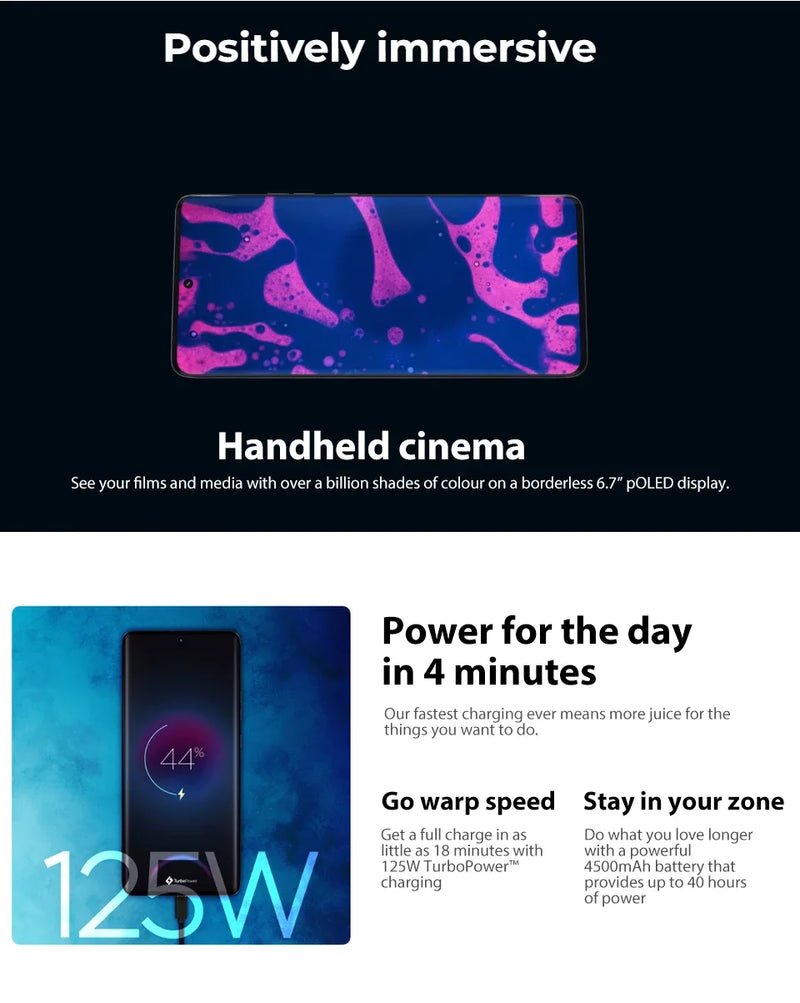 Motorola Edge 50 Pro 5G SmartPhone 6.7''OLED Display Snapdragon® 7 Gen 3-Loja Manuel Coelho