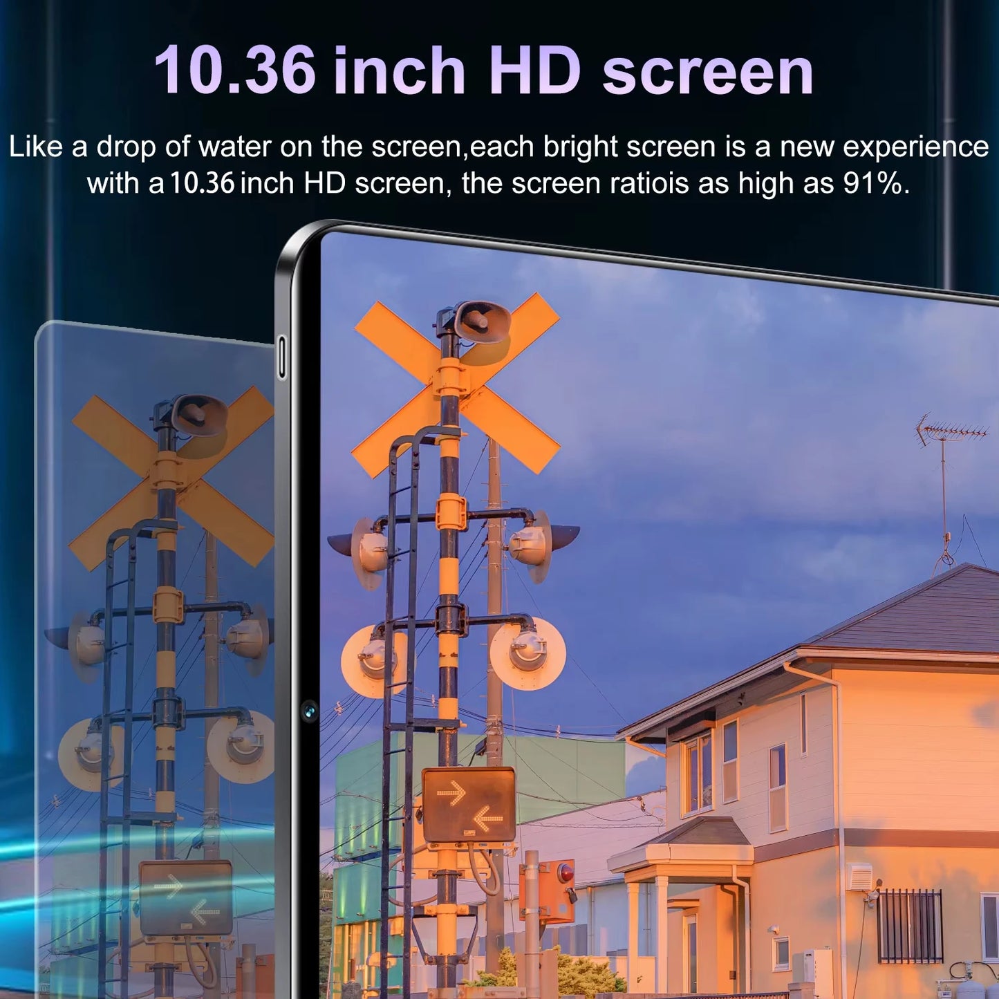 2025 5G New 10.36Inch Tablet Android 16GB RAM 1TB ROM Android 13.0 12000mAh