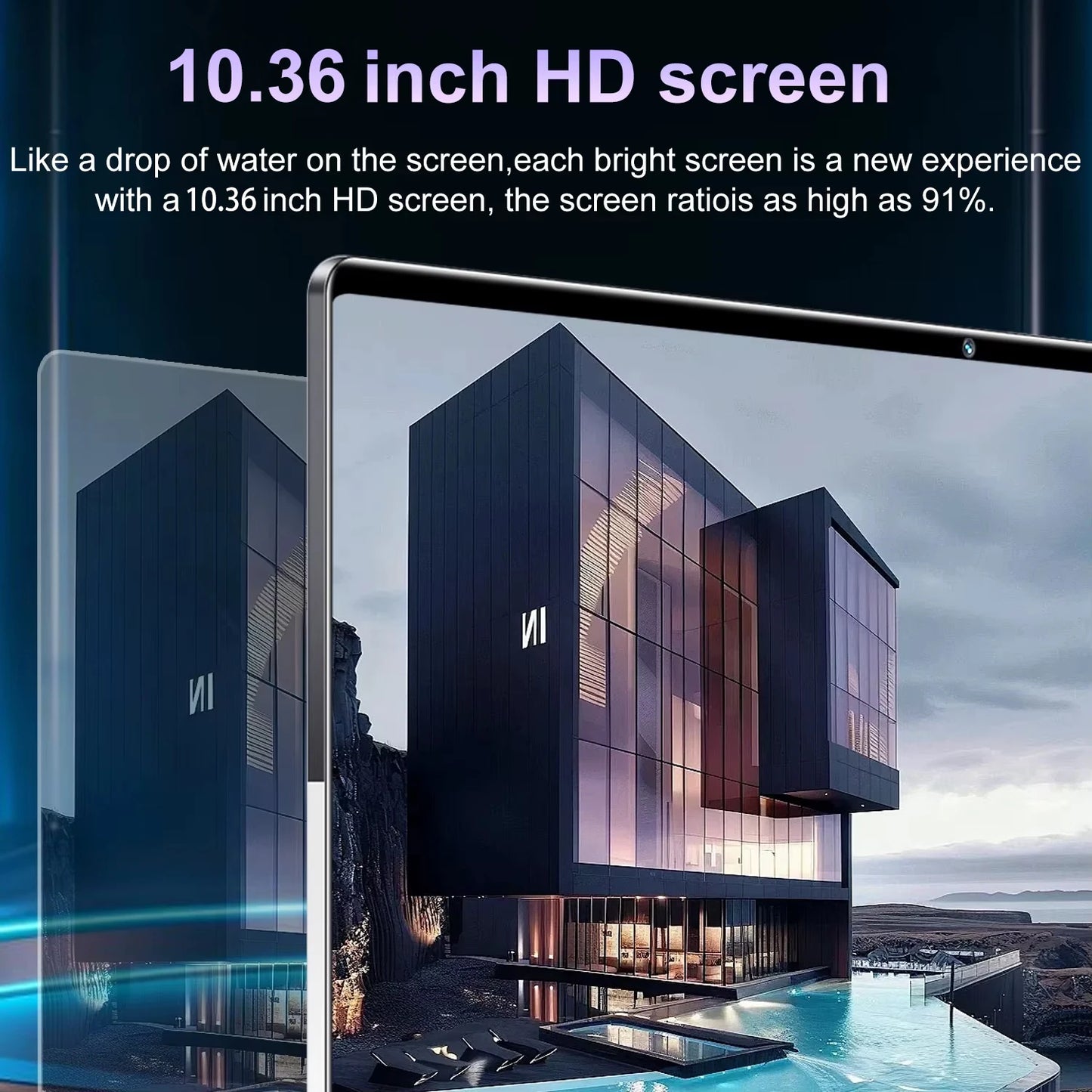 2025 New 5G Tablet 10.36Inch Android 13.0 Tablet MTK6797 16GB RAM 1TB ROM
