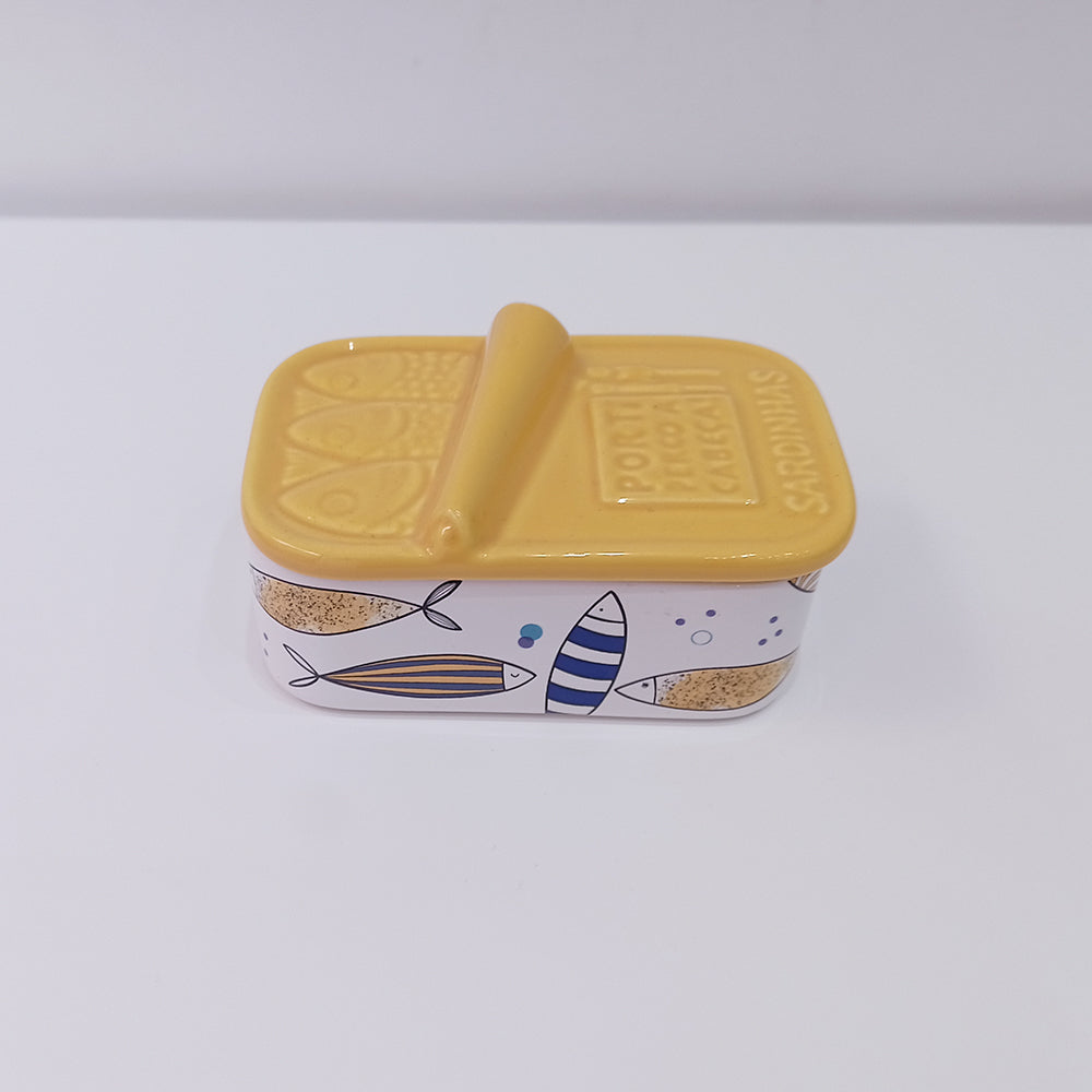 Caixa de Sabão em Cerâmica - Edição Especial Sardinha