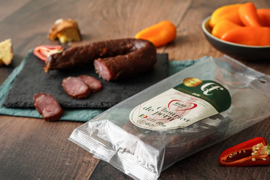 Chouriço de Peru 180g - Salsicha Fumada de Ponte de Lima