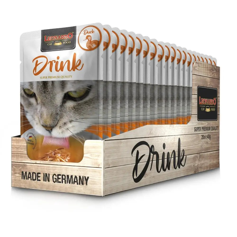 Pack 20X40 Gr - Leonardo Drink. Cat Soup