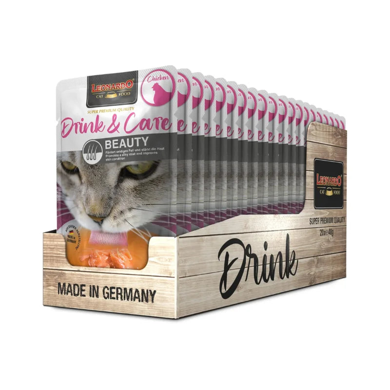leonardo drink and care soup for cats
