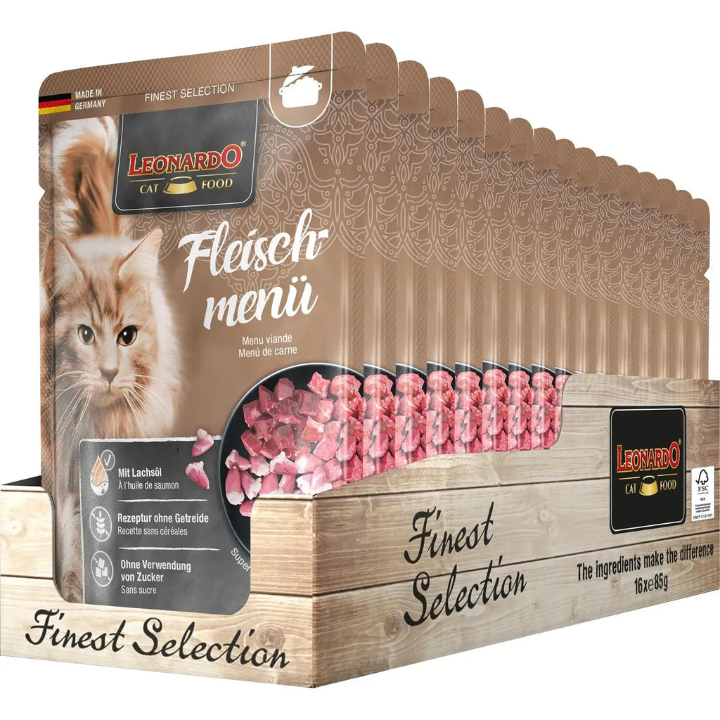 Leonardo finest selection - premium wet food for cats