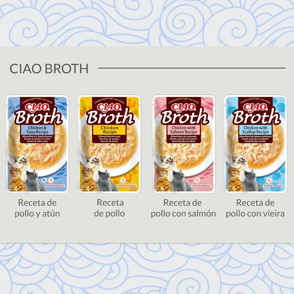 Churu cat ciao broth - 12x40gr - wet cat food
