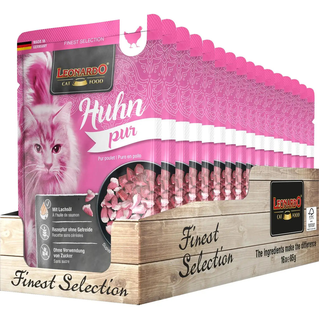 Leonardo finest selection - premium wet food for cats
