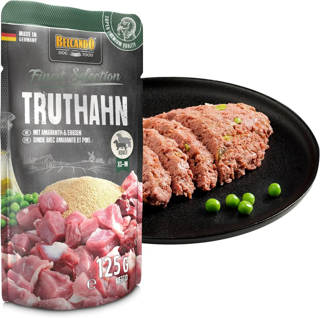 Ração húmida premium para cães Belcando Natural