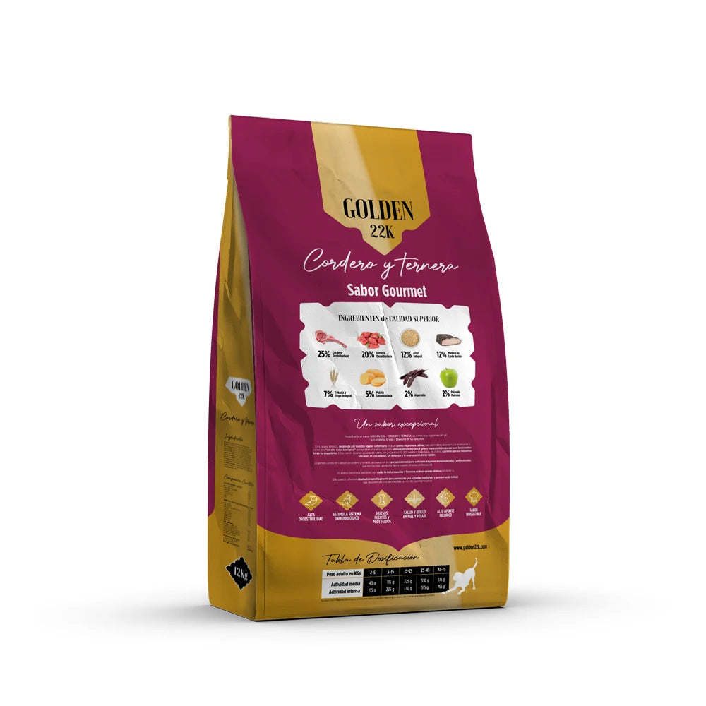 22k lamb and beef dog food great flavor