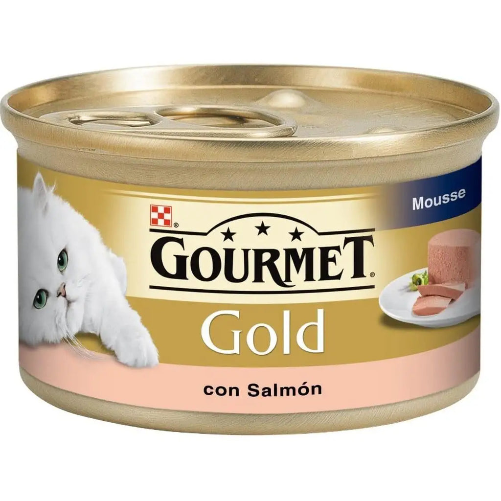 Purina Gourmet Cat Food Assortment Pate Seafood Mix For Cats With Limited Ingredients In Spain Cardio Health in a can