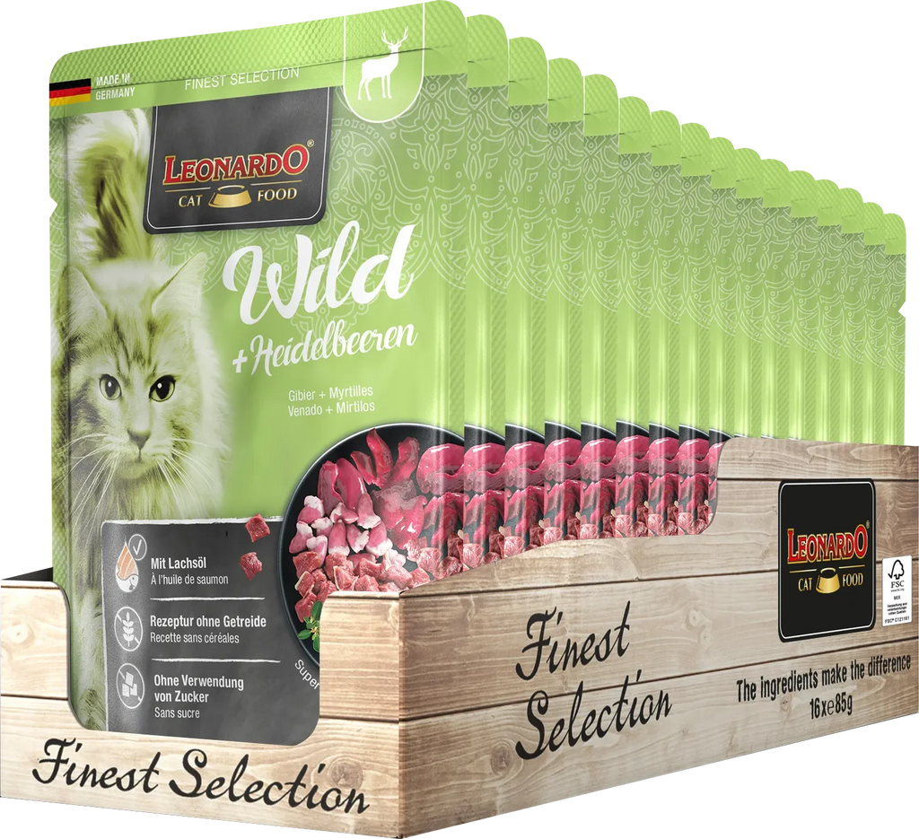 Leonardo Finest Selection - alimento húmido premium para gatos