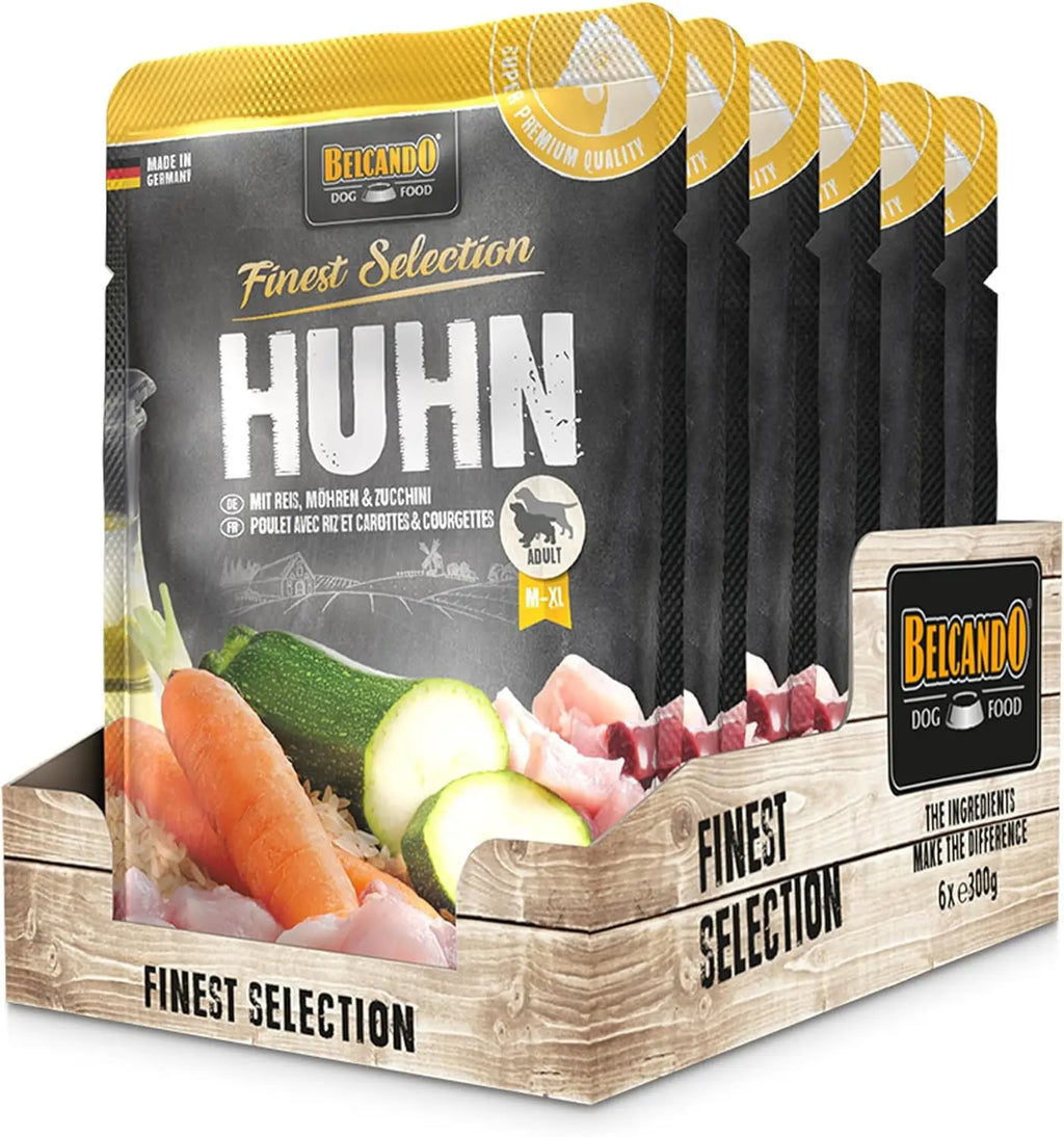 Ração húmida premium para cães Belcando Natural