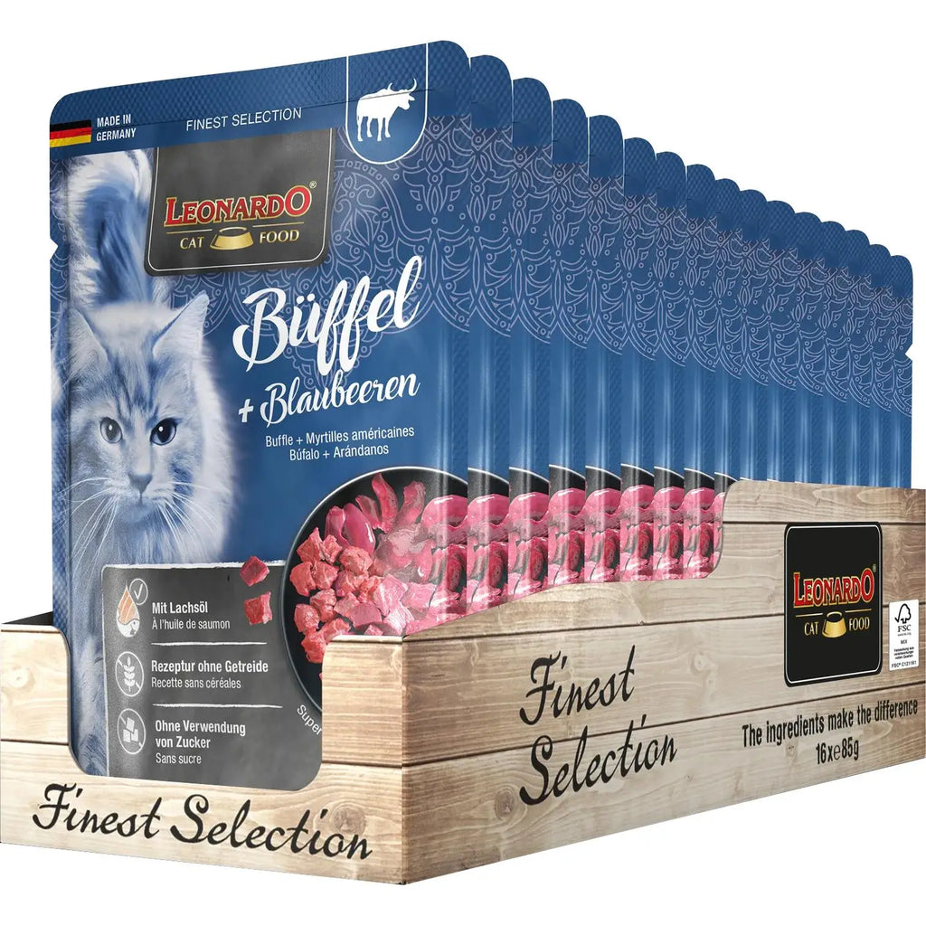 Leonardo finest selection - premium wet food for cats