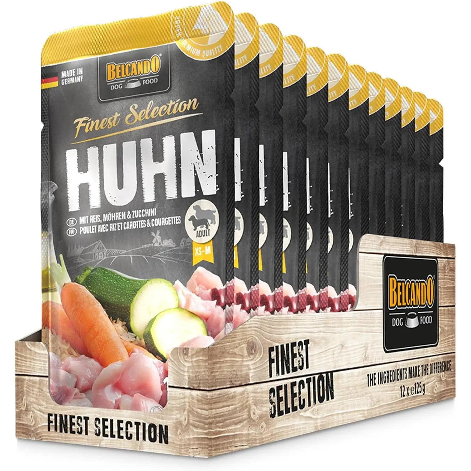 premium wet dog food Belcando natural