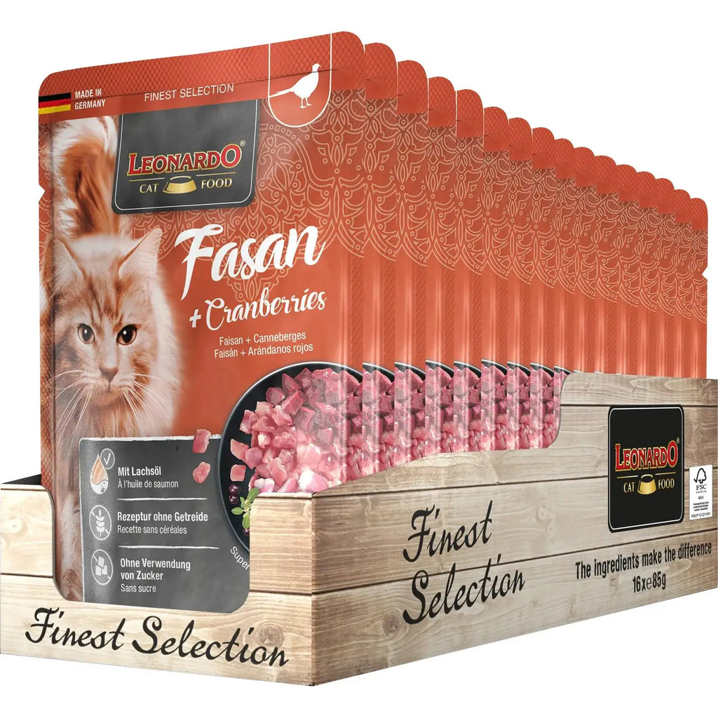 Leonardo finest selection - premium wet food for cats