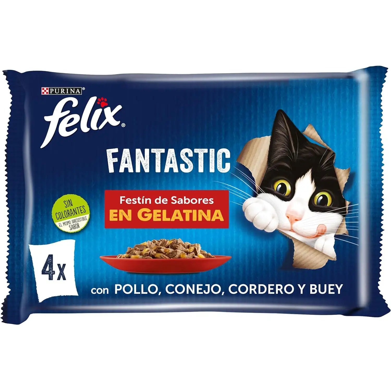 Purina Gourmet Cat Food Assortment Pate Seafood Mix For Cats With Limited Ingredients In Spain Cardio Health