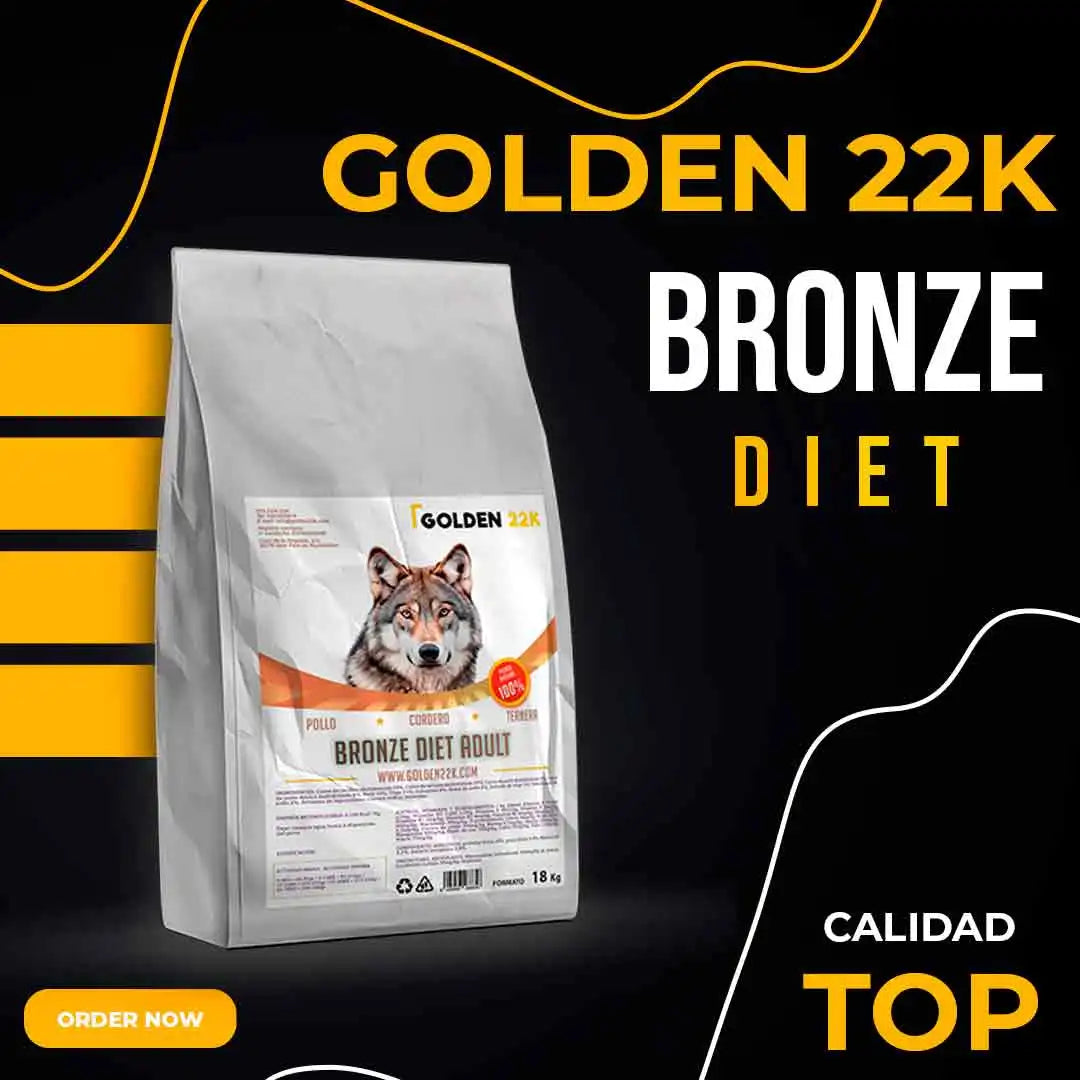 Golden 22K Bronze Diet for Adult Dogs 18kg