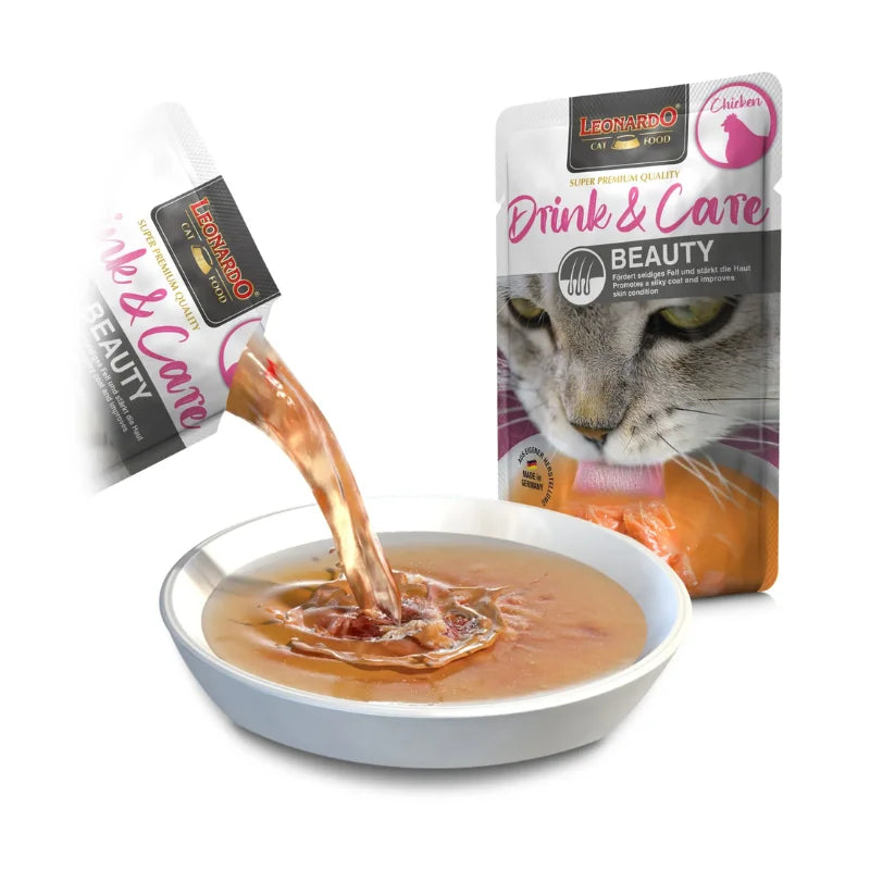 leonardo drink and care soup for cats