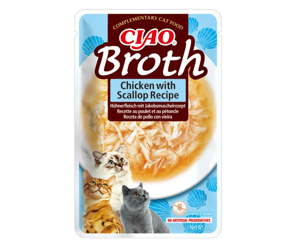 Churu cat ciao broth - 12x40gr - wet cat food