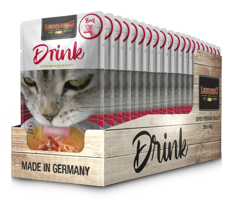Pack 20X40 Gr - Leonardo Drink. Cat Soup