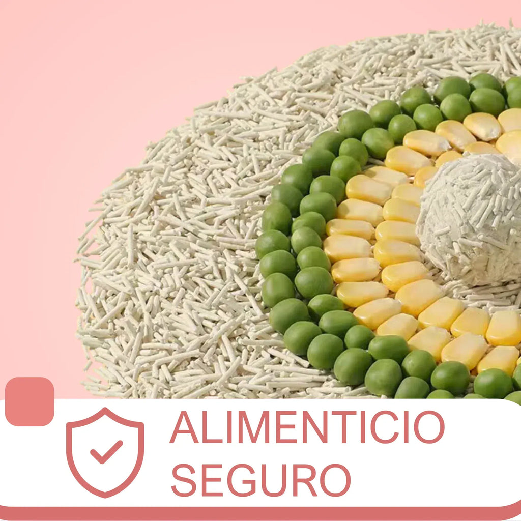 Flushable Tofu Cat Litter 6L Bag Clumping Dust Free Odor Control Biodegradable Toilet Disposal