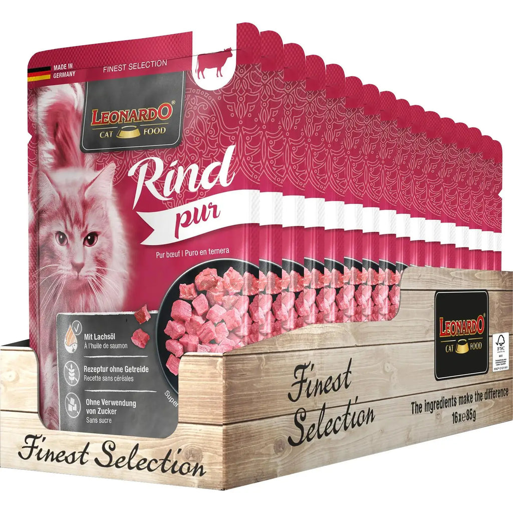 Leonardo finest selection - premium wet food for cats
