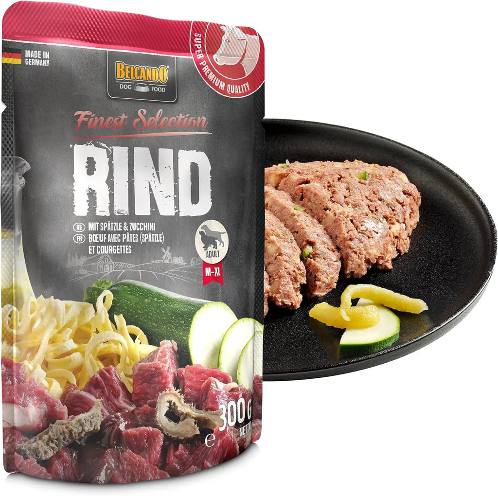 Ração húmida premium para cães Belcando Natural