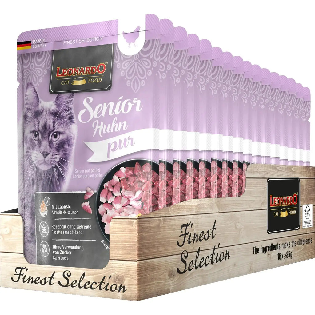 Leonardo finest selection - premium wet food for cats
